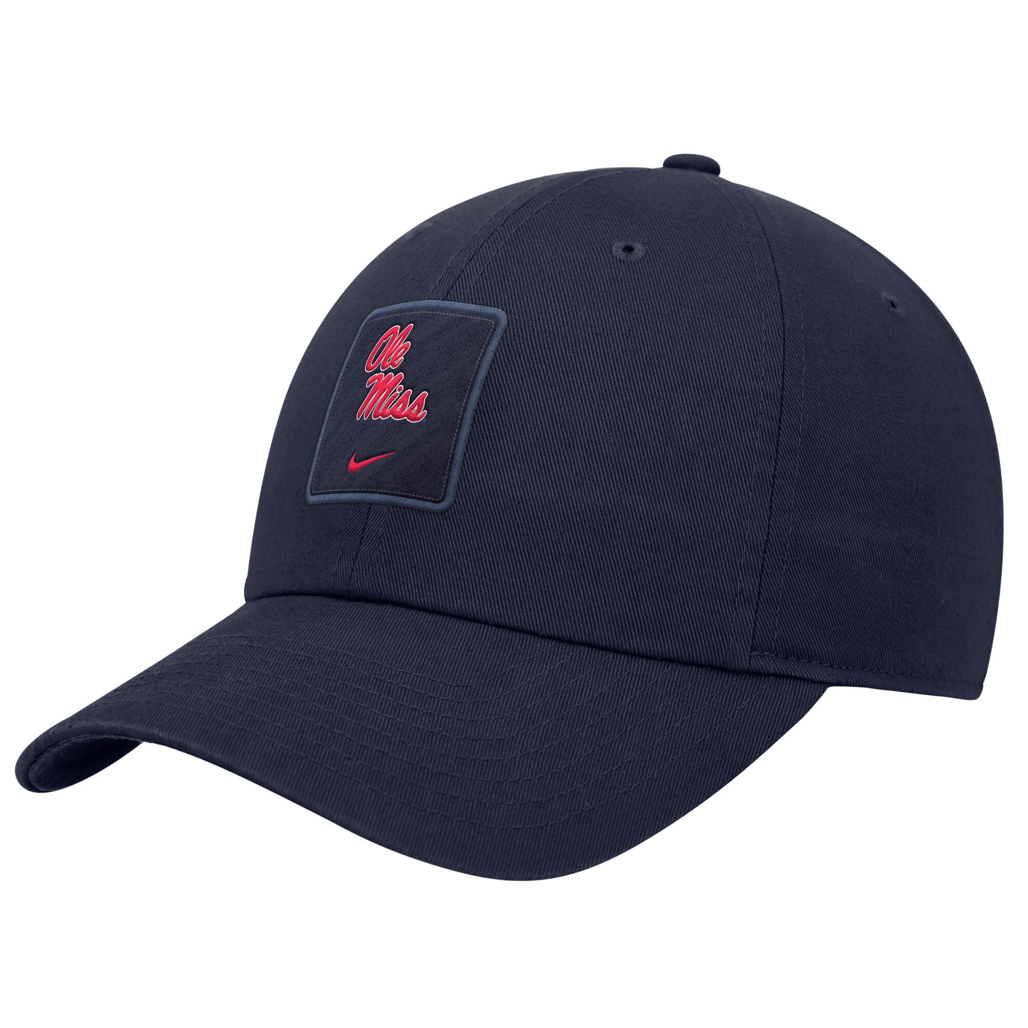 Casquette ajustable Nike Ole Miss Rebels 2026 On-Field Club pour homme, bleu marine