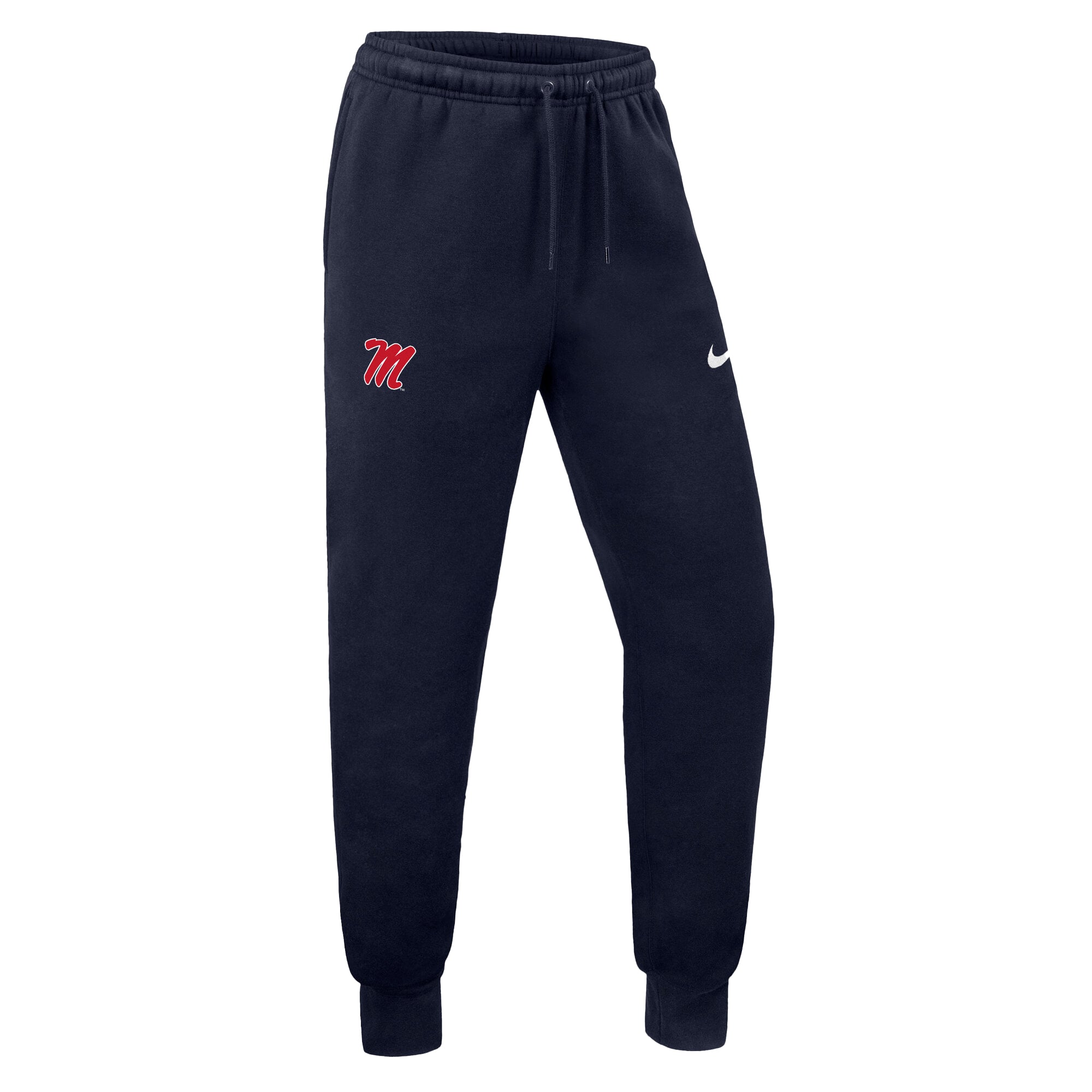 Men's Nike Navy Ole Miss Rebels Club Fleece Joggers