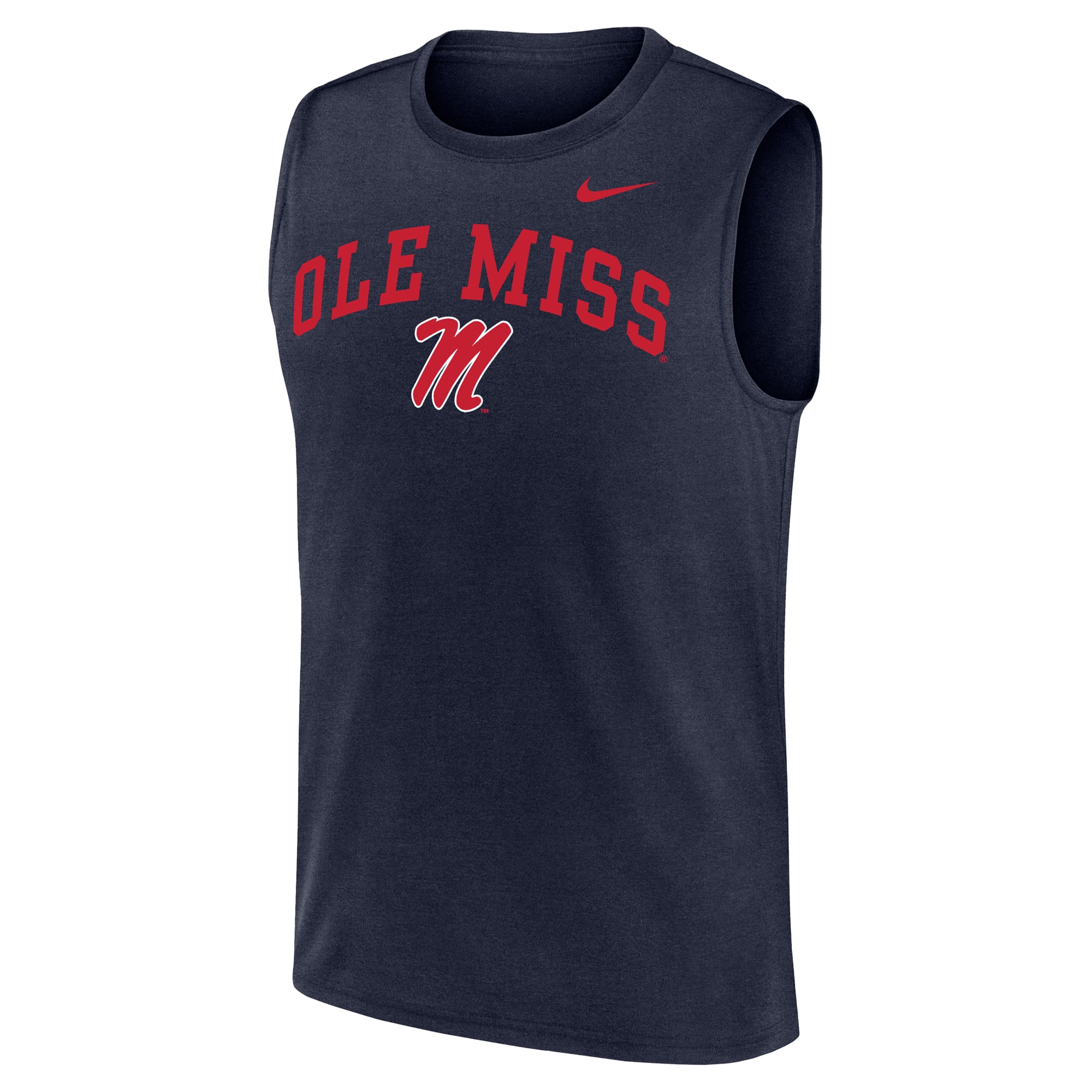 Men's Nike Navy Ole Miss Rebels Legend Dri-FIT Tank Top
