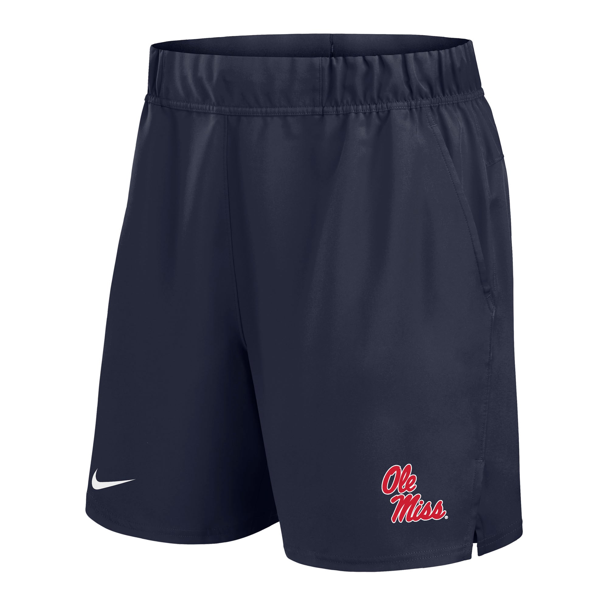 Short Nike Performance Victory bleu marine pour homme des Ole Miss Rebels