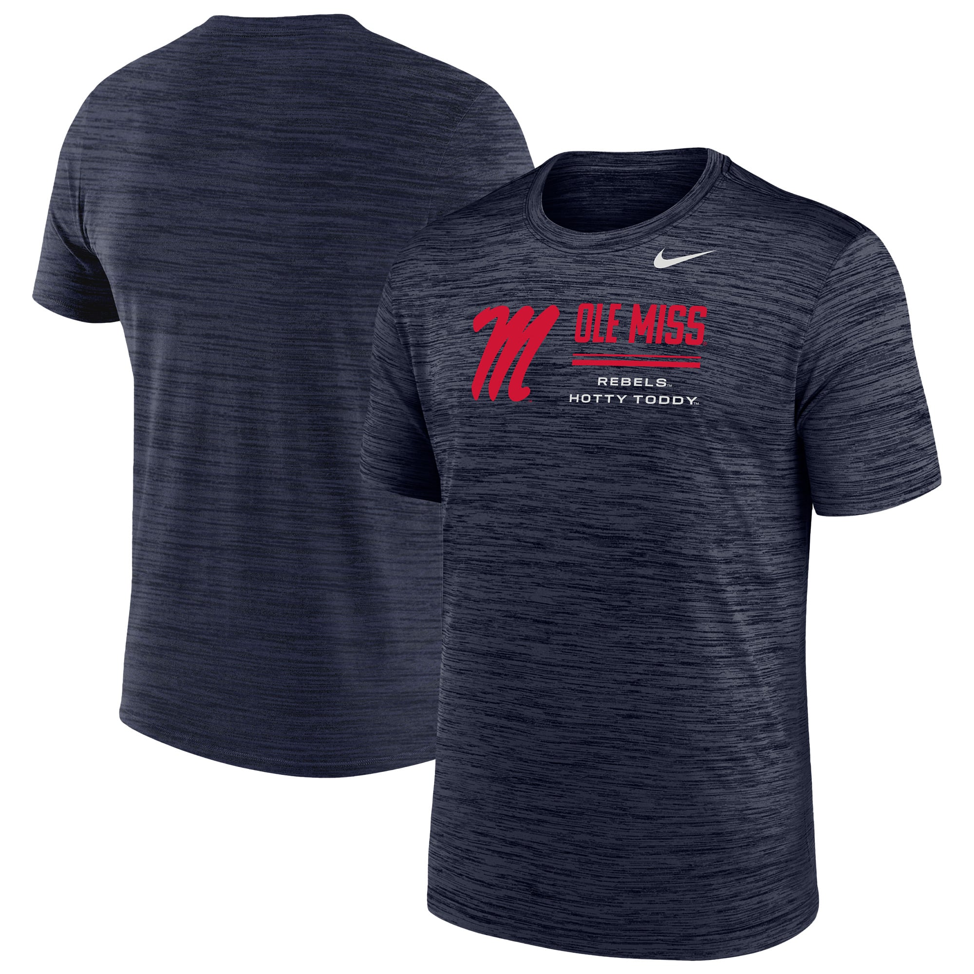 Men's Nike Navy Ole Miss Rebels Velocity Dri-FIT T-Shirt