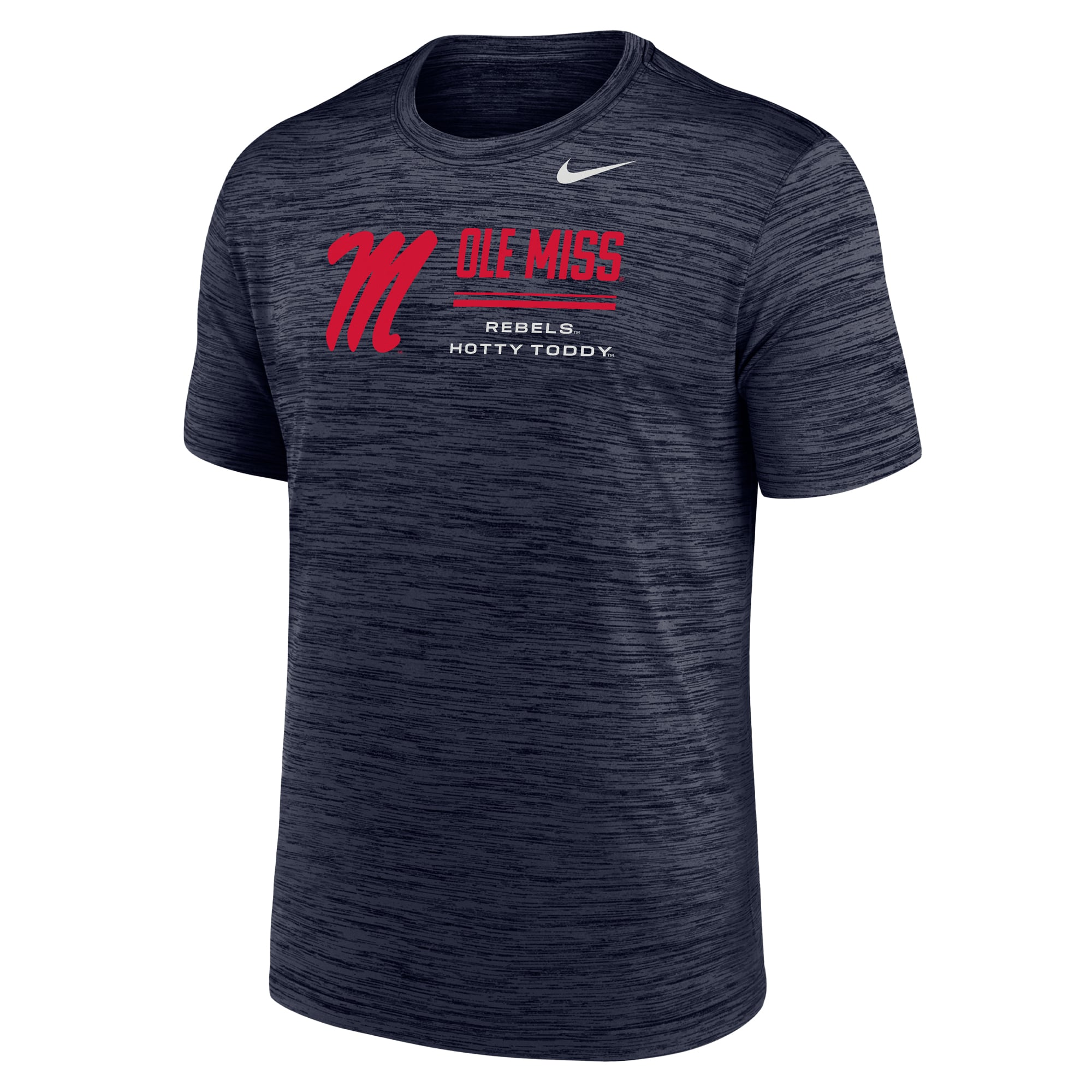 Men's Nike Navy Ole Miss Rebels Velocity Dri-FIT T-Shirt