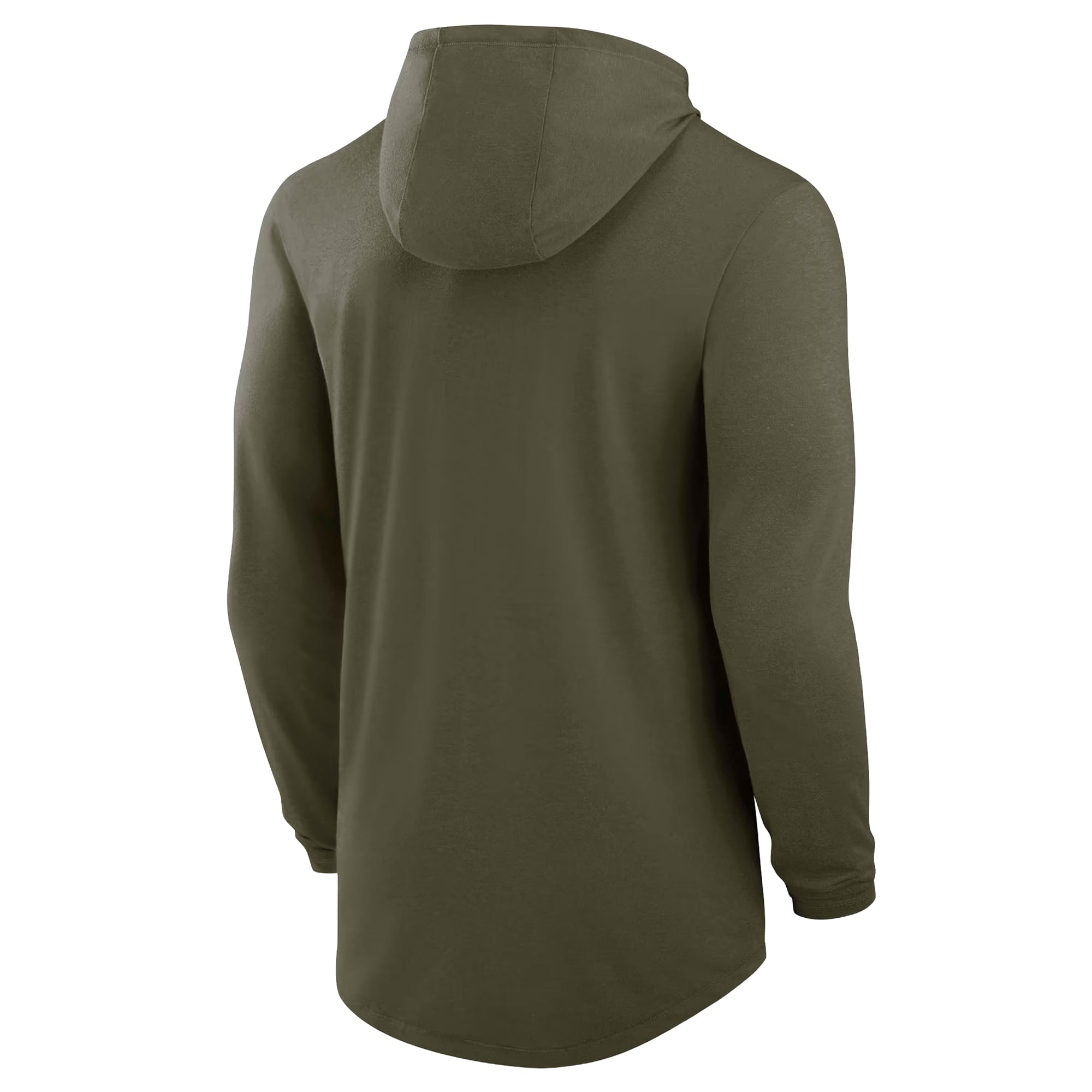 T-shirt à capuche manches longues Nike Olive Ole Miss Rebels Dri-FIT militaire pour homme