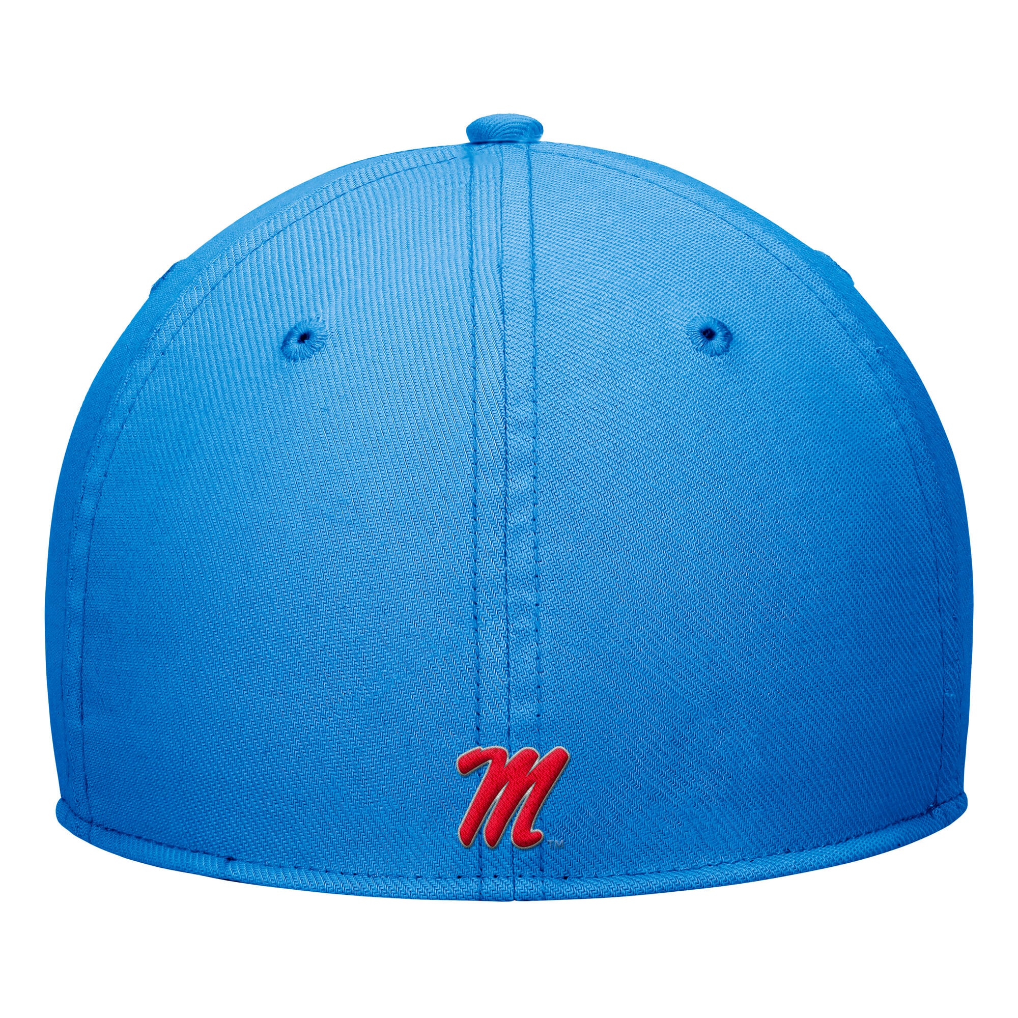 Casquette Nike Ole Miss Rebels Primetime SwooshFlex Dri-FIT bleu poudre pour homme