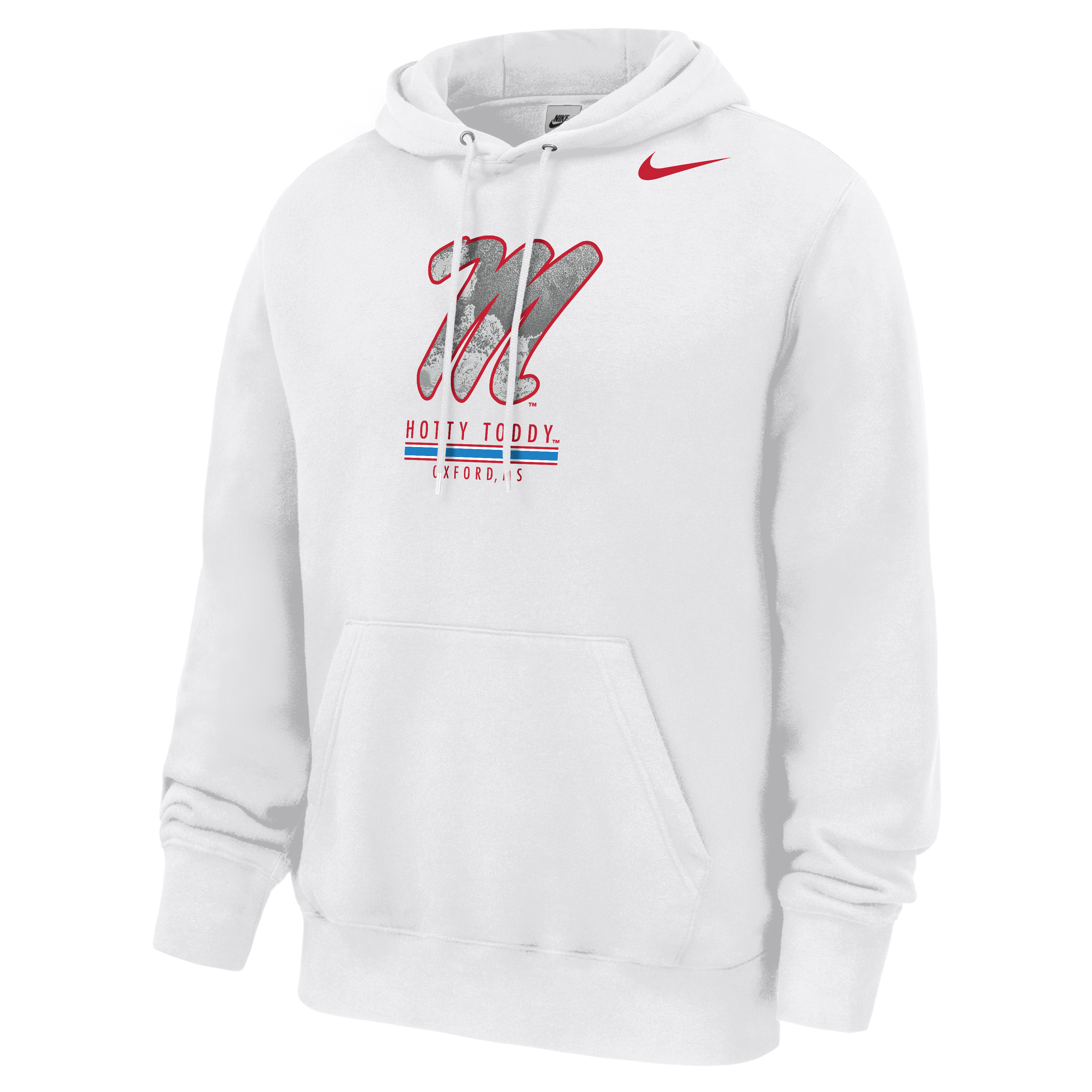 Sweat à capuche en polaire Nike blanc Ole Miss Rebels x Realtree Club pour homme