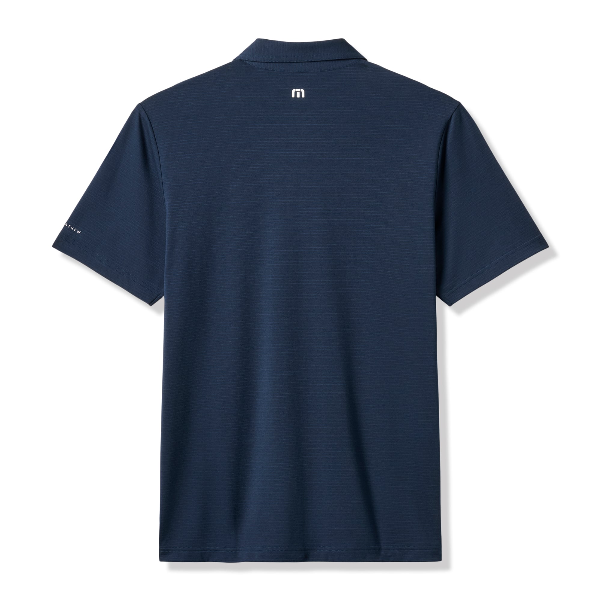 Polo homme TravisMathew Navy Ole Miss Rebels Halftime Show Heater en mélange de trois matières