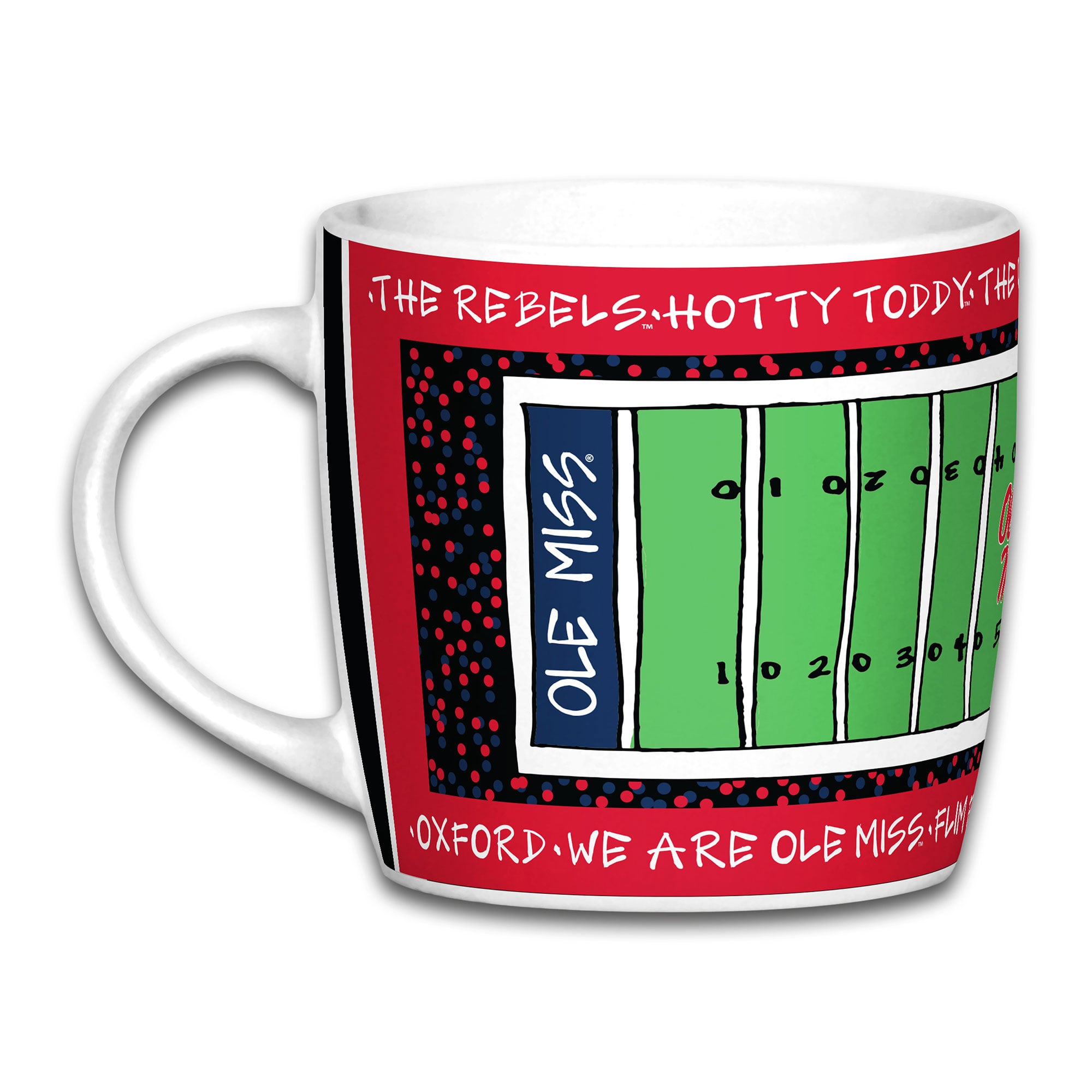 Mug de stade Ole Miss Rebels de 887 ml (30 oz).