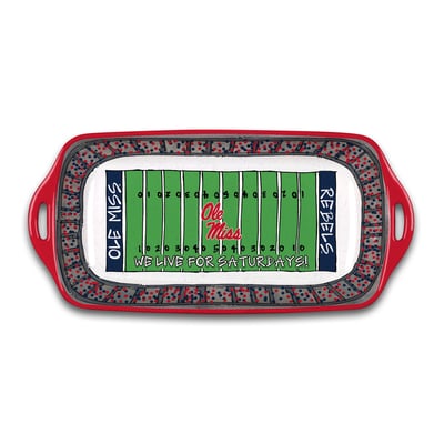 Plateau de stade en mélamine Ole Miss Rebels