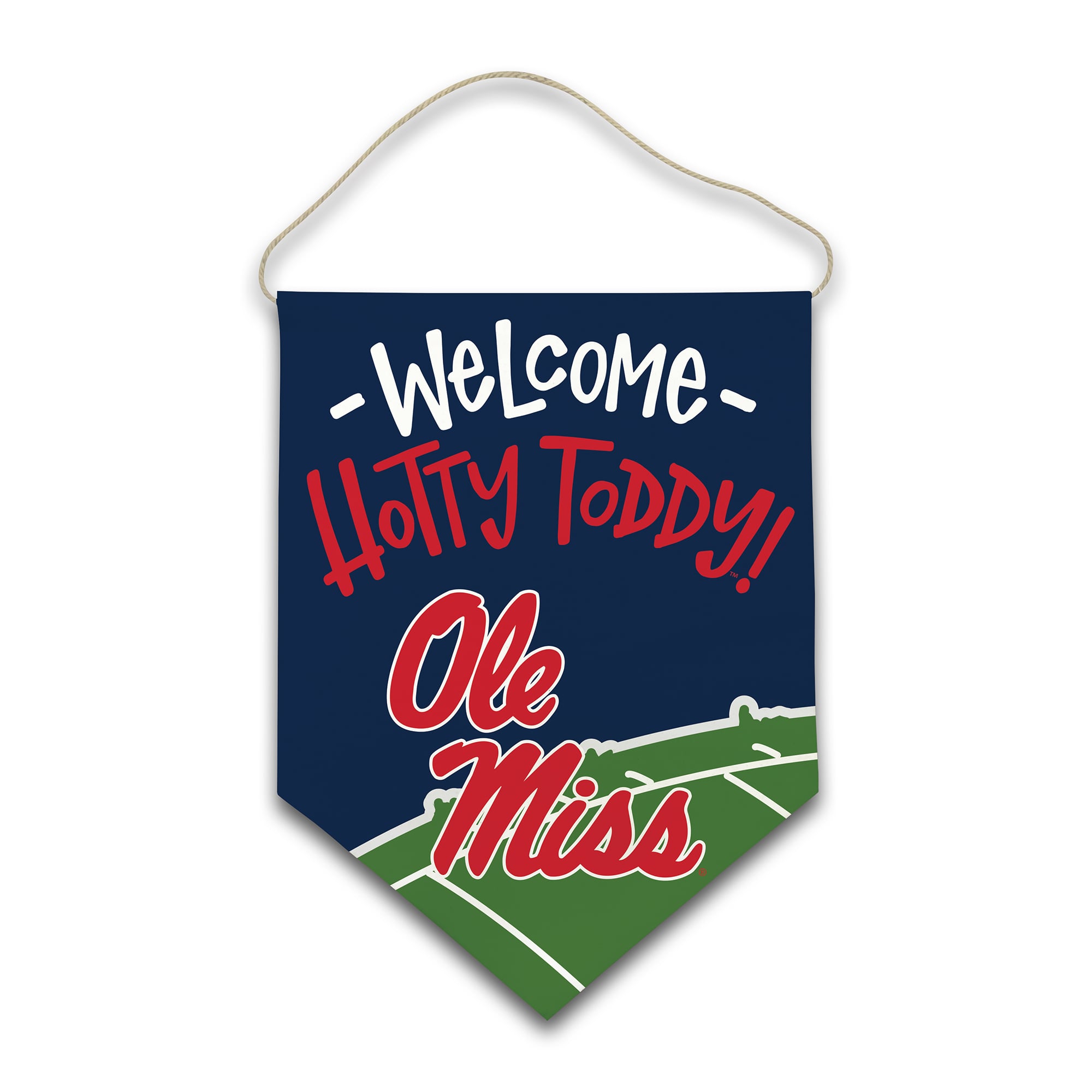 Toile de bienvenue des Ole Miss Rebels