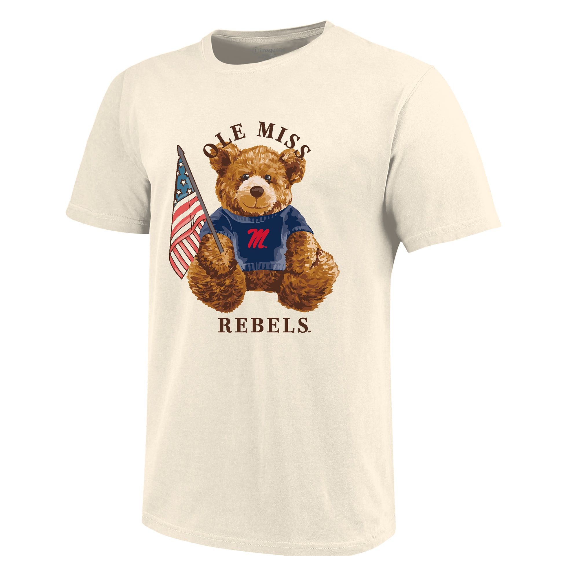 T-shirt crème pour tout-petit Ole Miss Rebels All-American Teddi