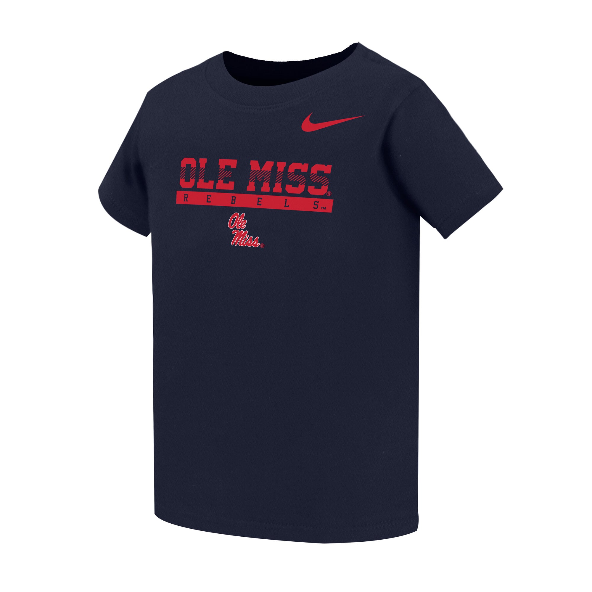 Toddler Nike Navy Ole Miss Rebels Name Bar Legend Dri-FIT T-Shirt