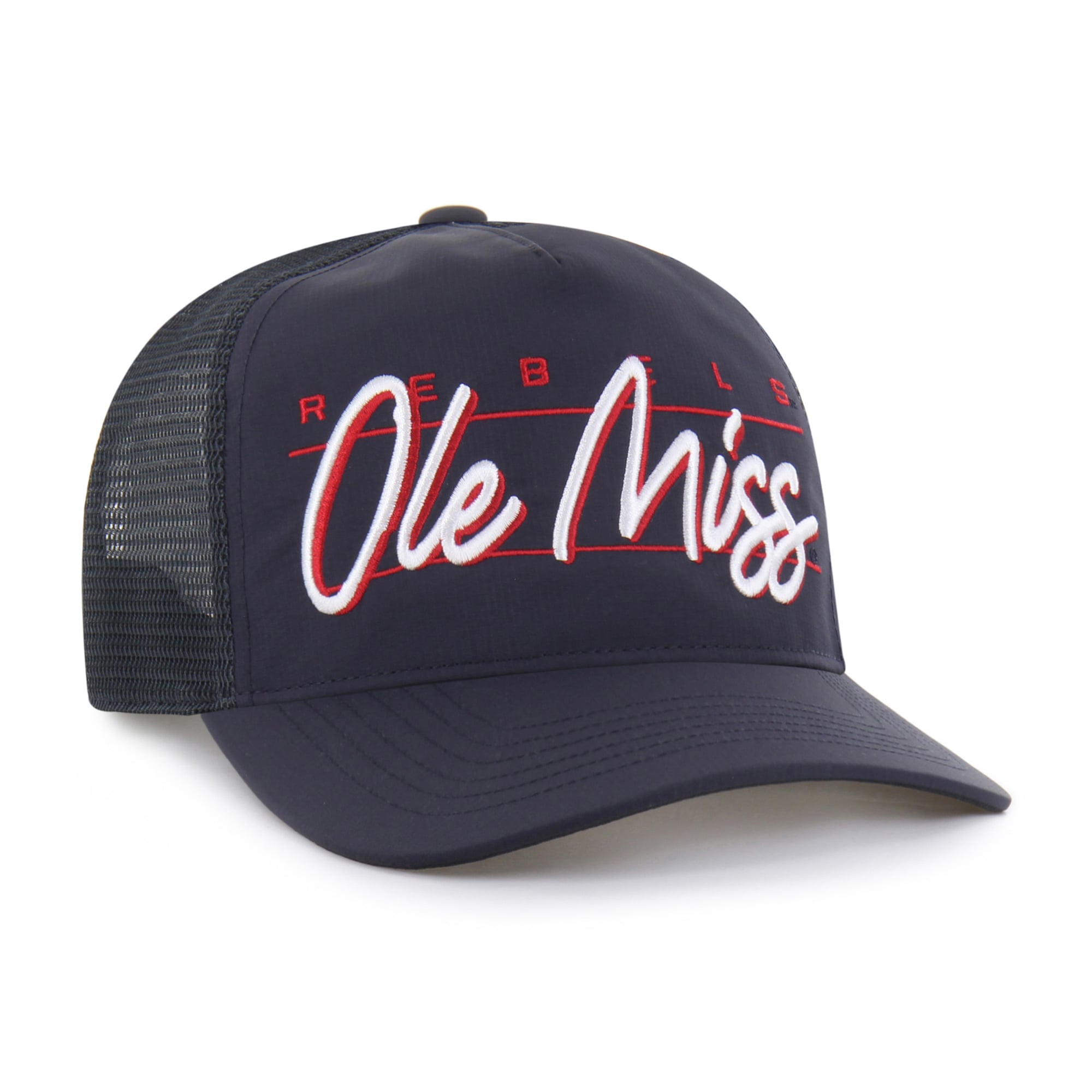 Unisex '47 Navy Ole Miss Rebels brrr° Condor Mesh Hitch Adjustable Hat