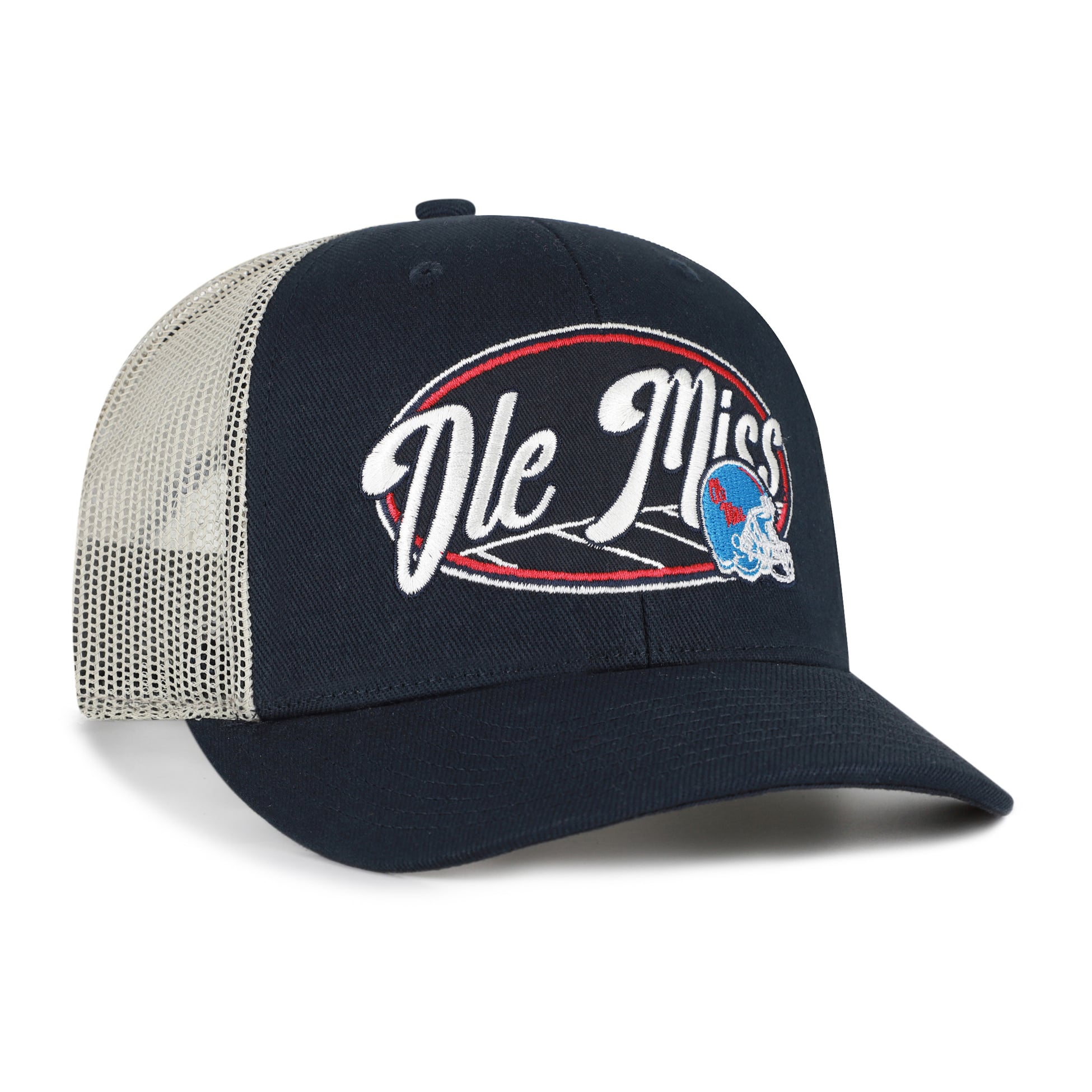 Unisex '47 Navy Ole Miss Rebels Enfield Adjustable Trucker Hat