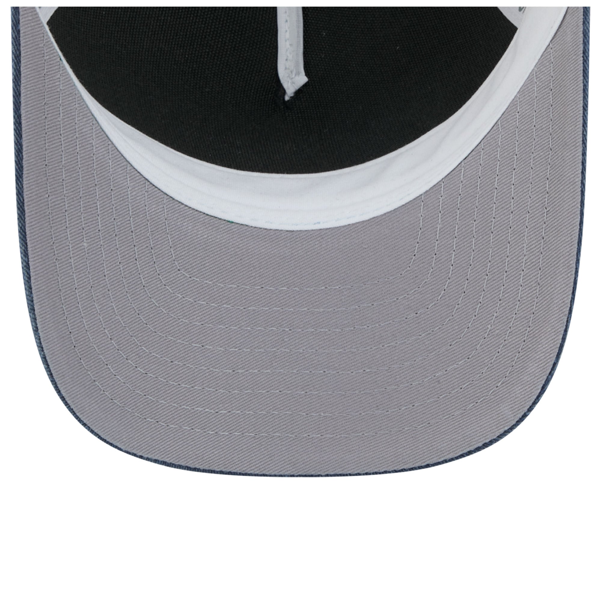 Casquette trucker unisexe New Era bleu marine Ole Miss Rebels à motif dégradé 9FORTY