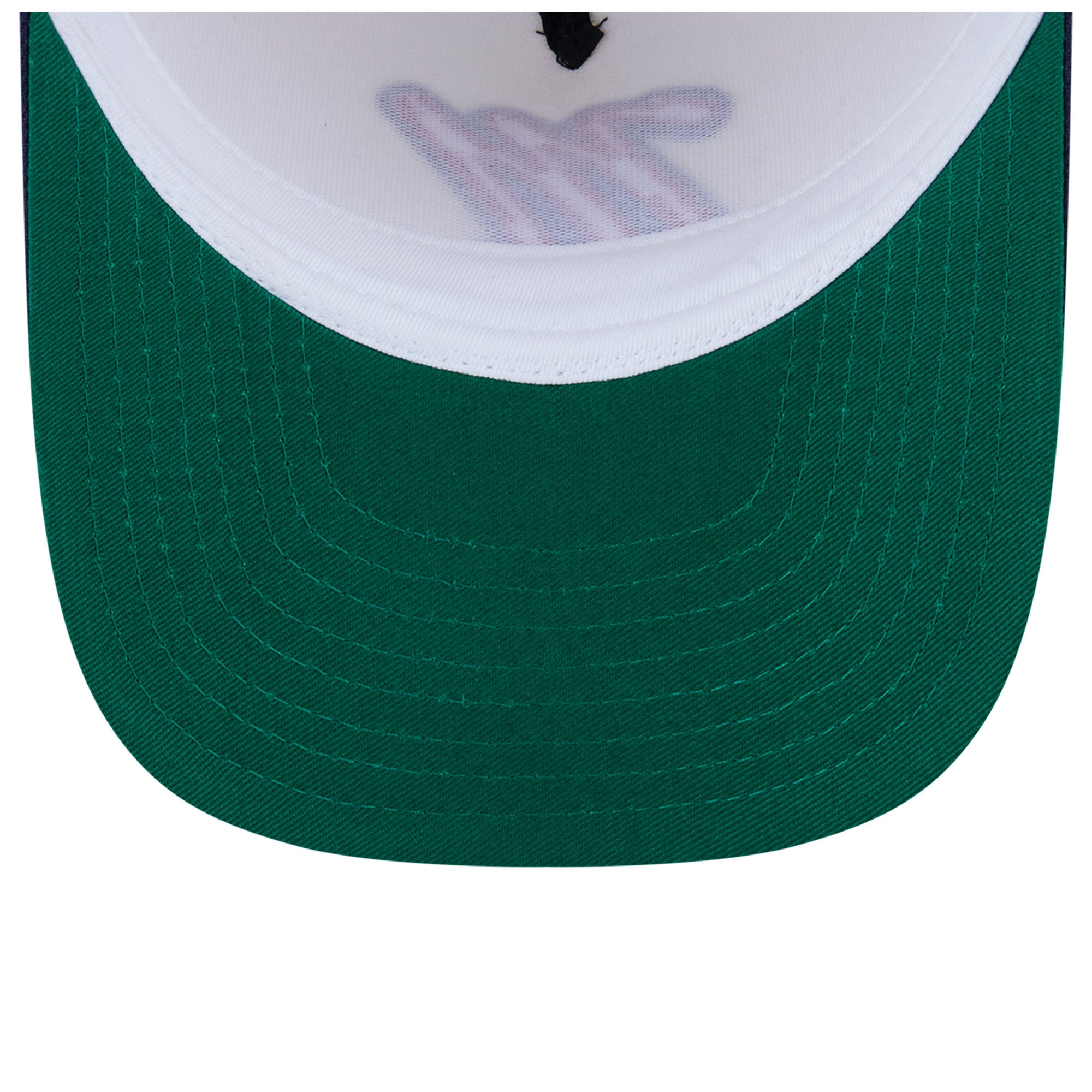 Casquette unisexe New Era blanche/marine Ole Miss Rebels 9FIFTY à fermeture snapback A-Frame