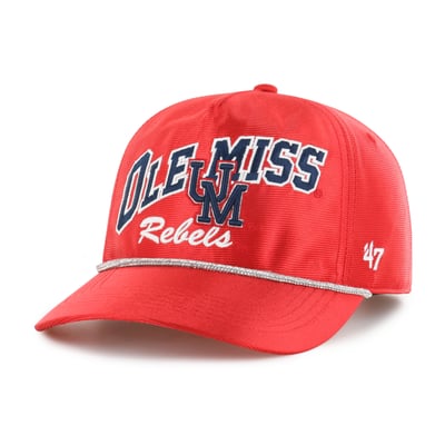 Casquette ajustable à paillettes Ole Miss Rebels '47 pour femme - Rouge