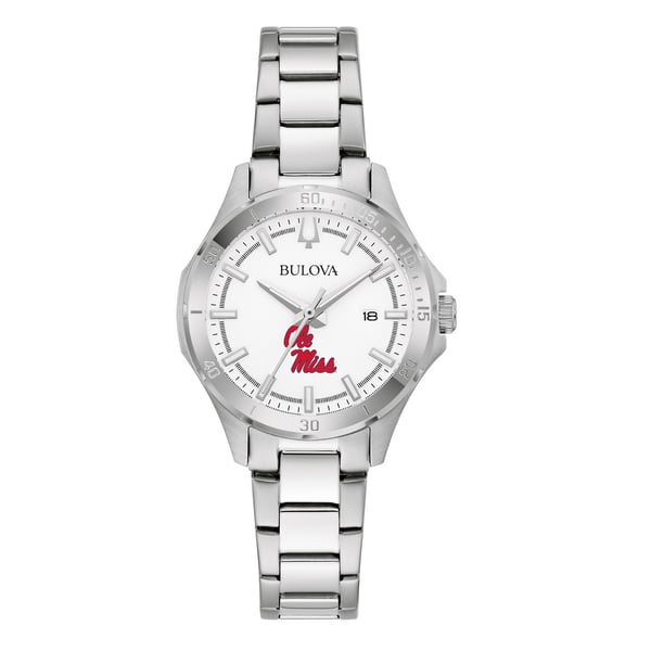 womens-bulova-silver-ole-miss-  display picture 2