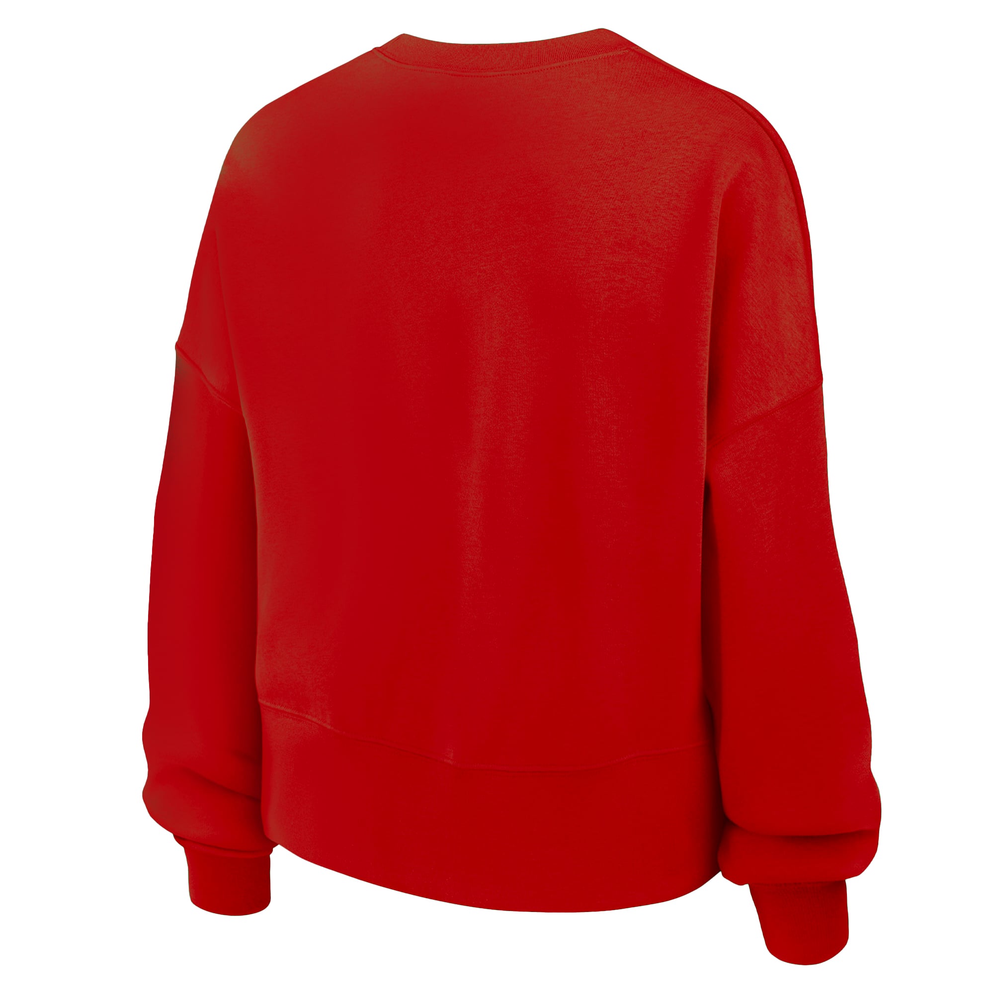 Sweat-shirt polaire Nike Red Ole Miss Rebels Phoenix pour femme