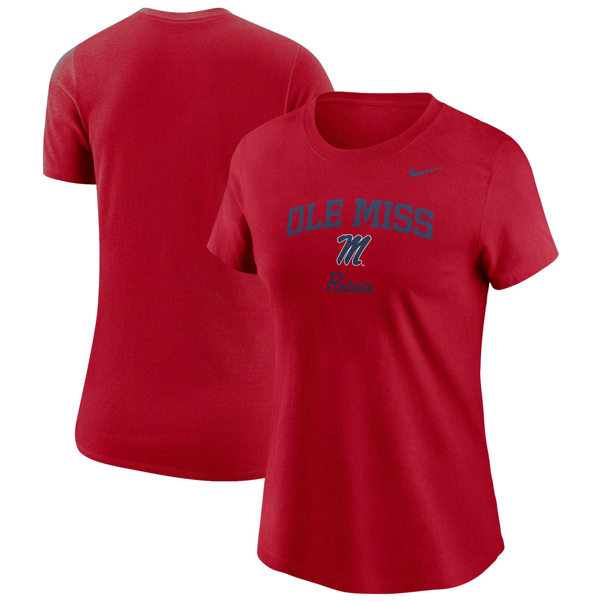 T-shirt Nike Red Ole Miss Rebels pour femmes