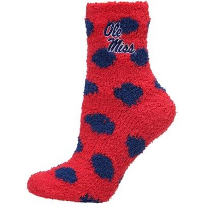 Ole Miss Rebels ZooZatz Women's Plush Dot Socks