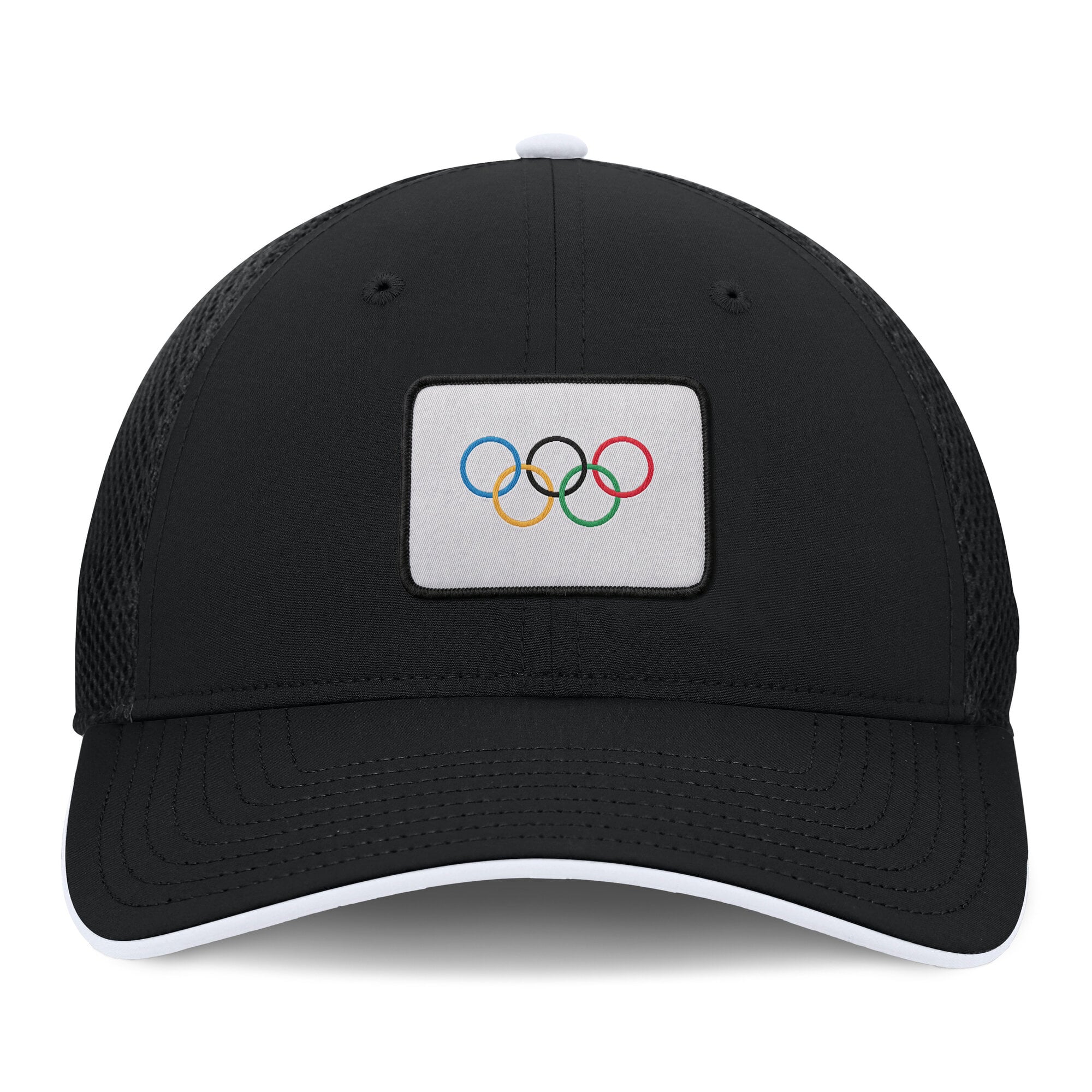 Casquette ajustable Fanatics noire pour homme, édition limitée Jeux Olympiques IOC.