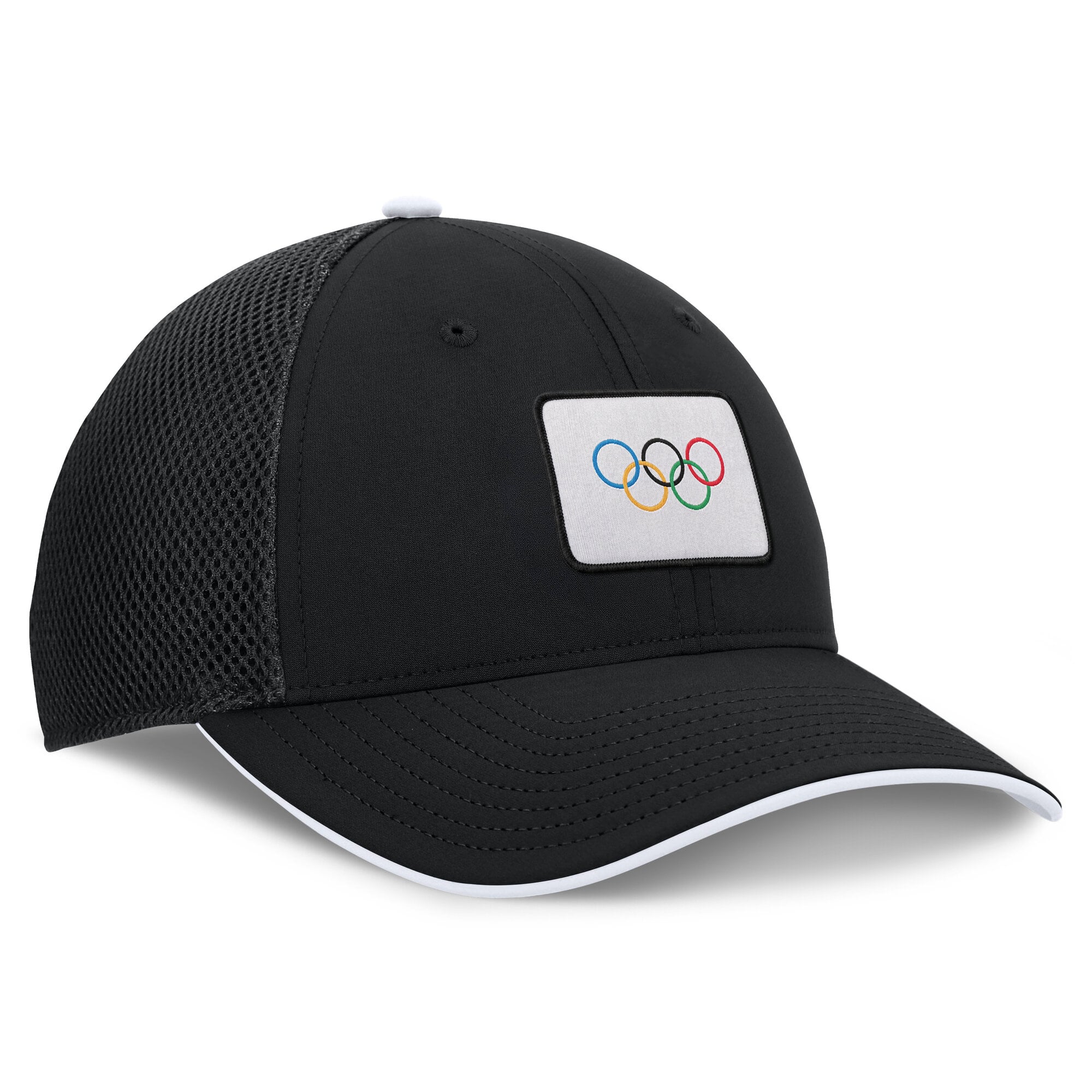 Casquette ajustable Fanatics noire pour homme, édition limitée Jeux Olympiques IOC.