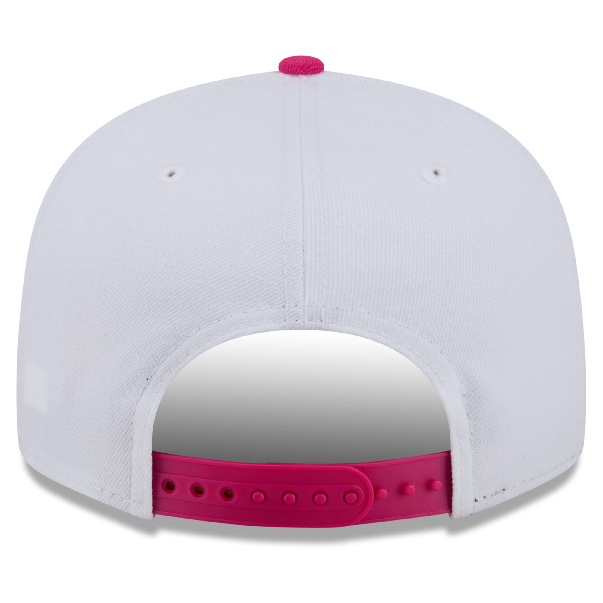 Casquette snapback New Era LA84 9FIFTY pour homme, blanche et rose, édition Jeux Olympiques