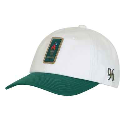 Casquette ajustable Outerstuff Dad - Jeux olympiques d'été d'Atlanta 1996 - Blanc/Vert