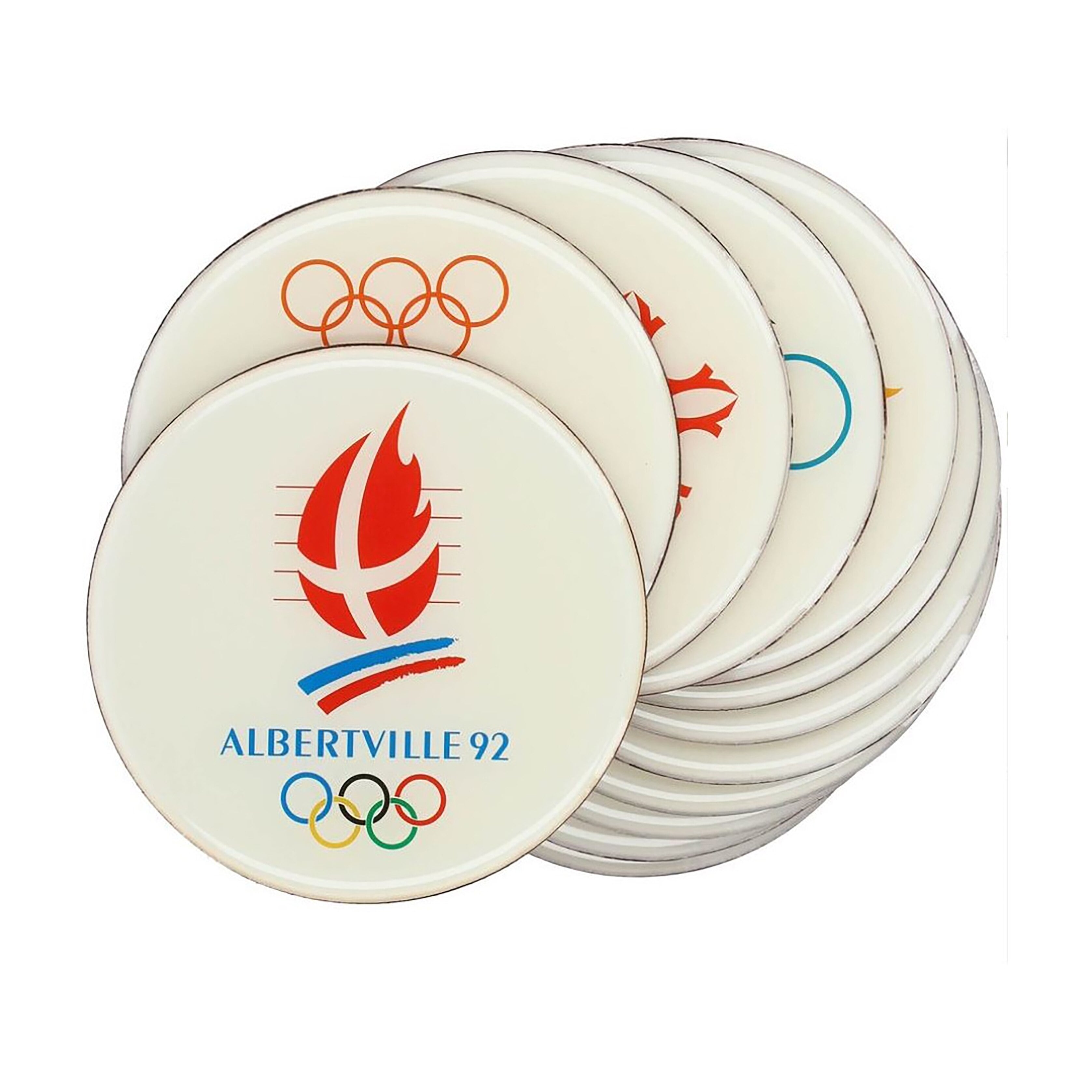 The Heritage Collection Set of Coasters Winter Games