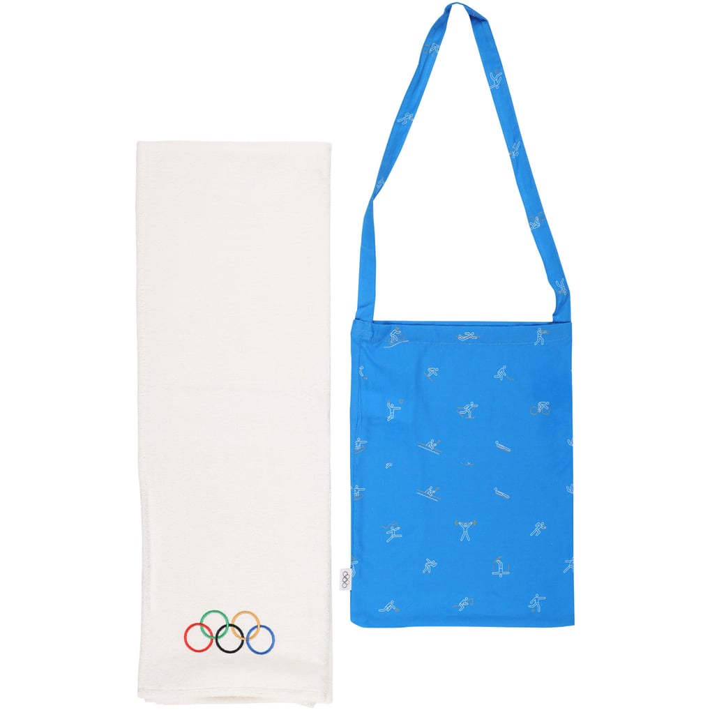 The Olympic Collection Tote Bag & Beach Towel - Blue