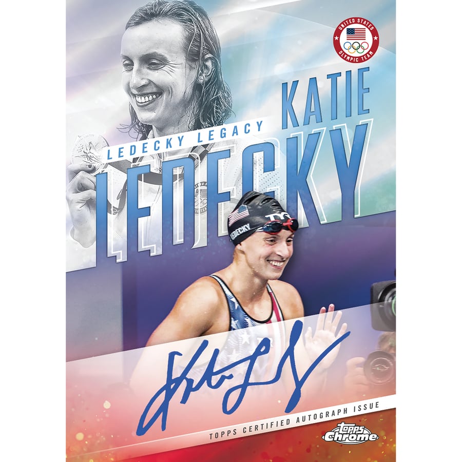 2024 Topps Chrome U.S. Olympic & Paralympic Hopefuls Factory 