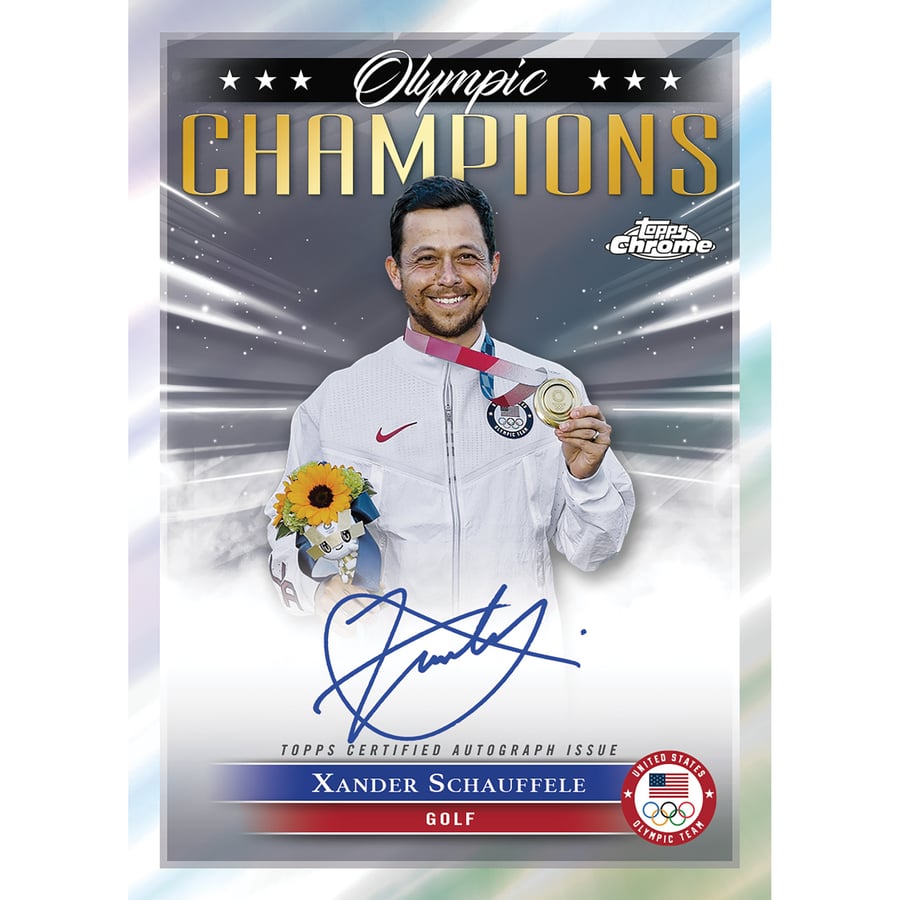 2024 Topps Chrome U.S. Olympic & Paralympic Hopefuls Factory 