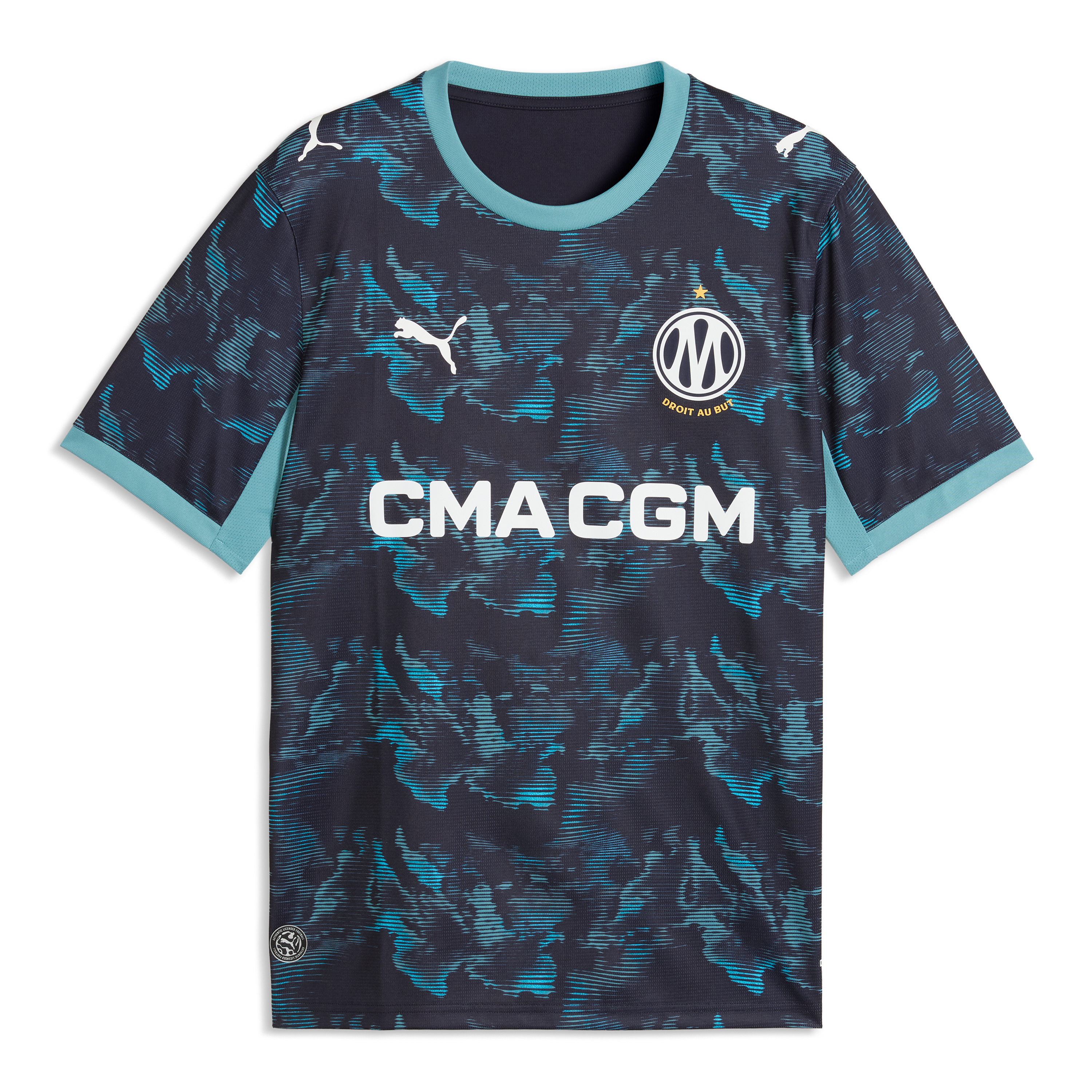 Men's Puma  Navy Olympique Marseille 2026/27 Away Replica Jersey