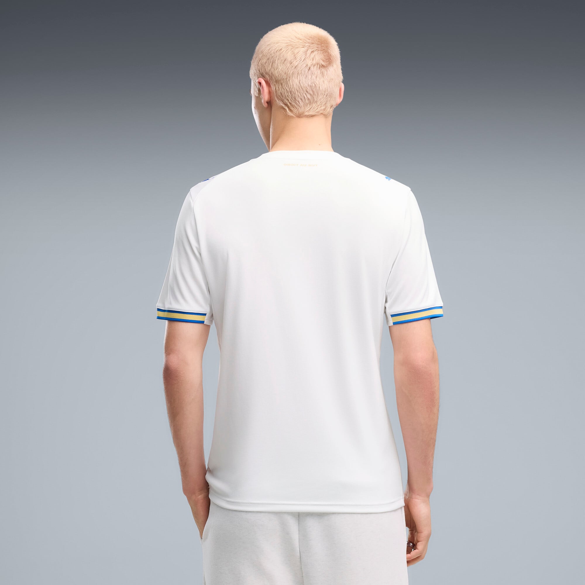 Men's Puma White Olympique Marseille 2026/27 Home Replica Jersey