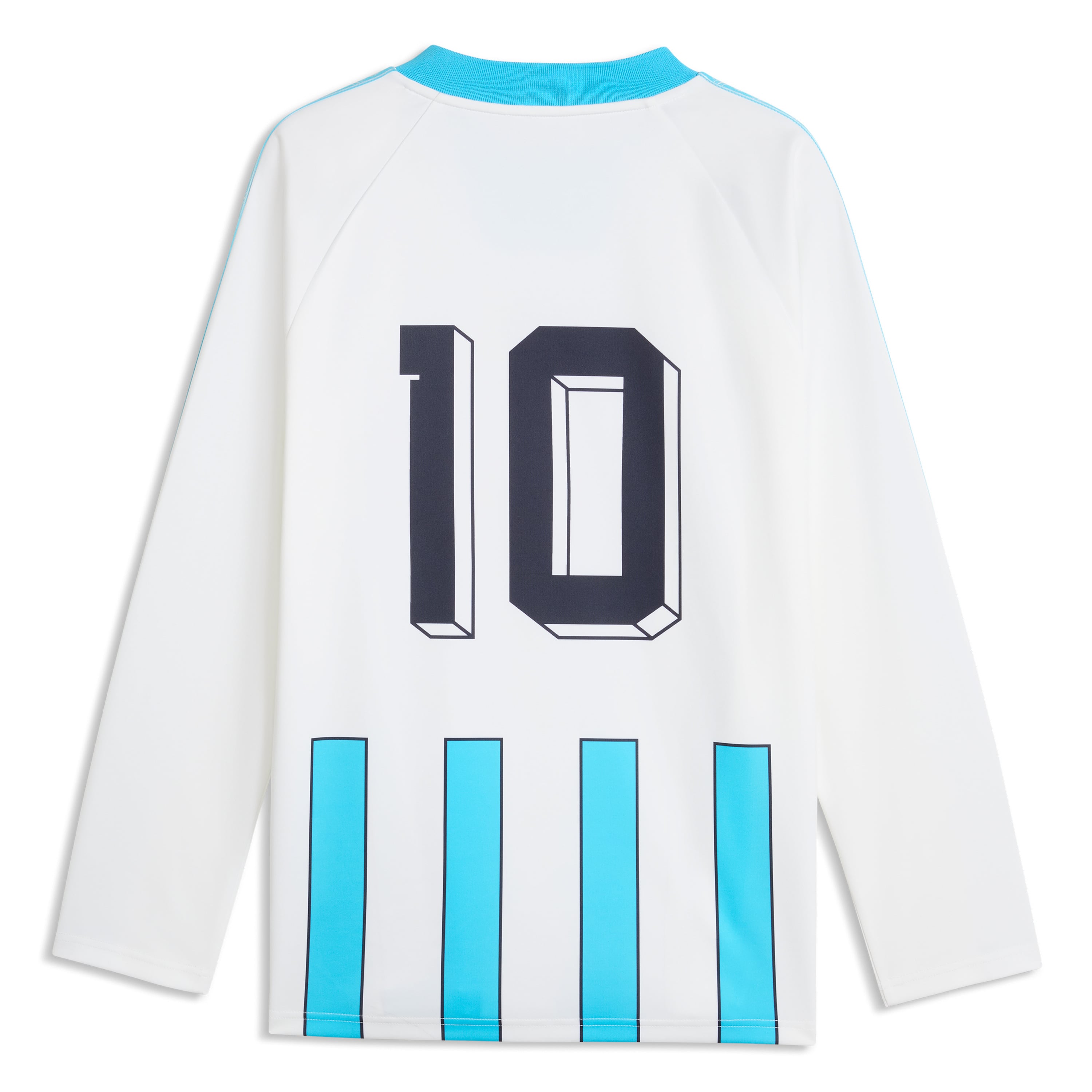 Men's Puma White Olympique Marseille 2026/27 King Long Sleeve Fashion Jersey