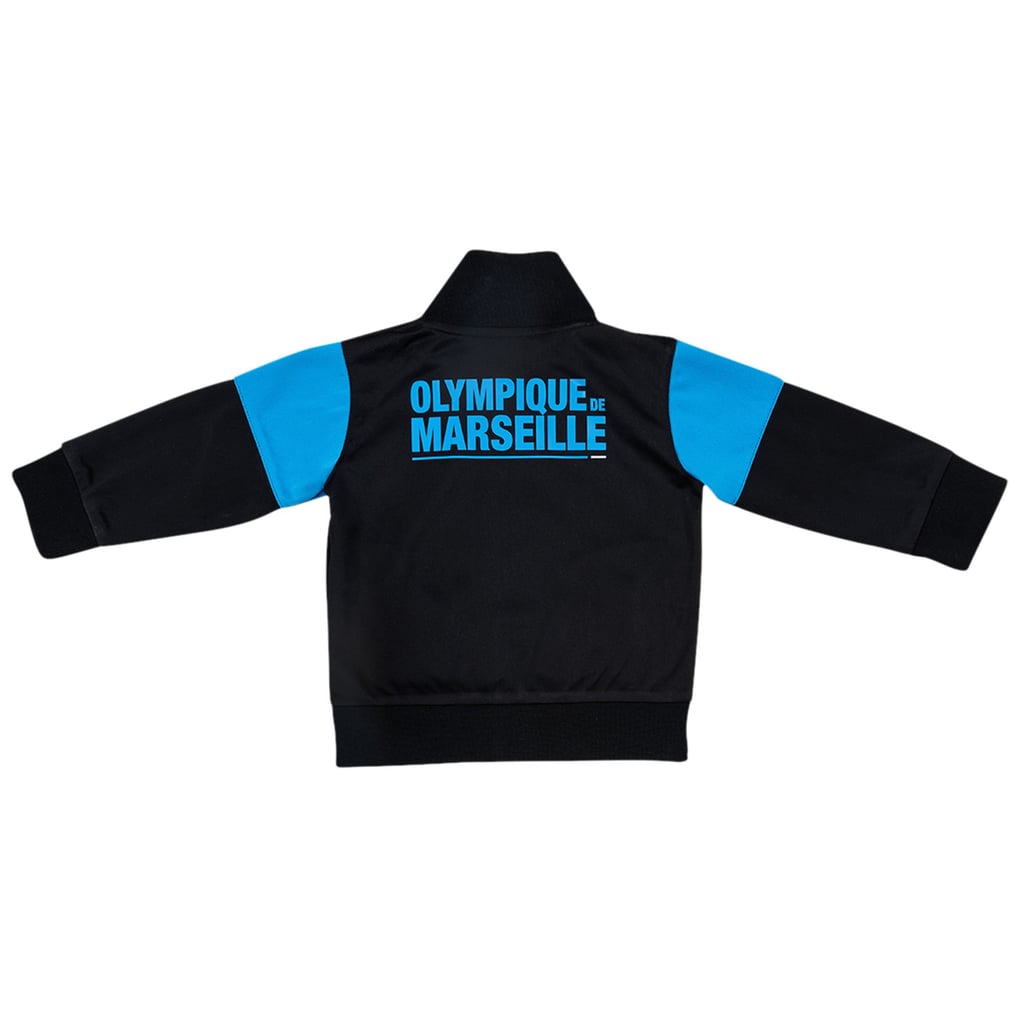 Survêtement Olympique de Marseille - Noir/Bleu - Bébé Survêtement Olympique de Marseille - Noir/Bleu - Bébé