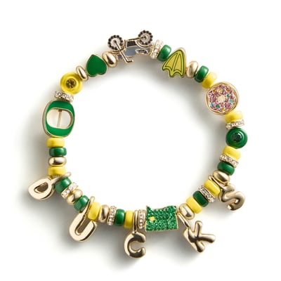 Oregon Ducks BaubleBar Motif Slogan Bracelet