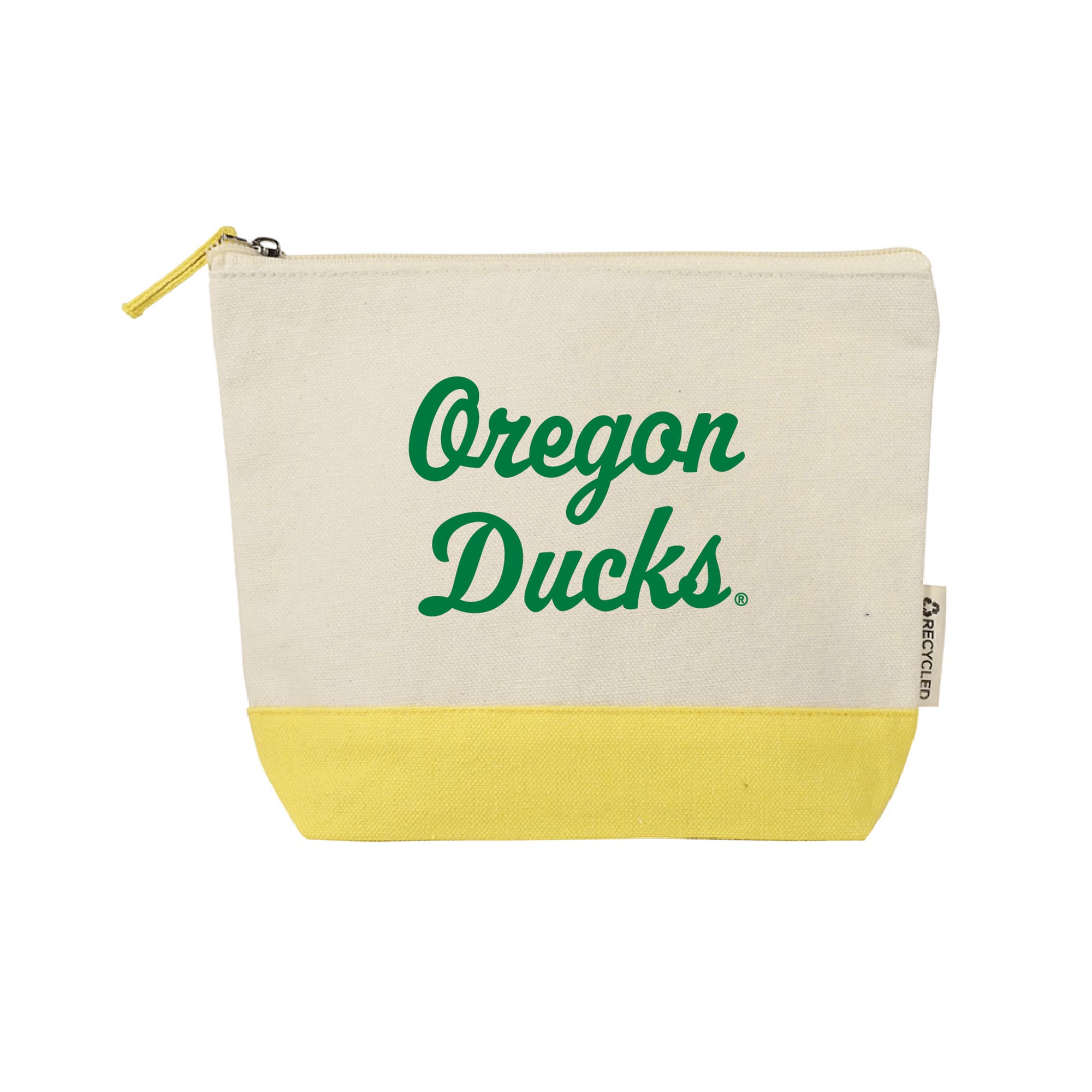 Cream Oregon Ducks Everyday Purse Pouch