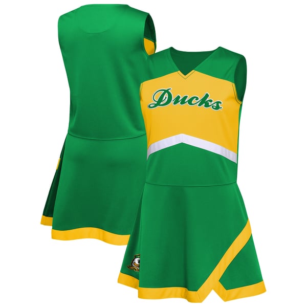 cheerleading jersey dress Girls Youth Outerstuff Green Oregon Ducks Cheer Captain Jumper Size: Extra Large MerchFabric:TAFFETA