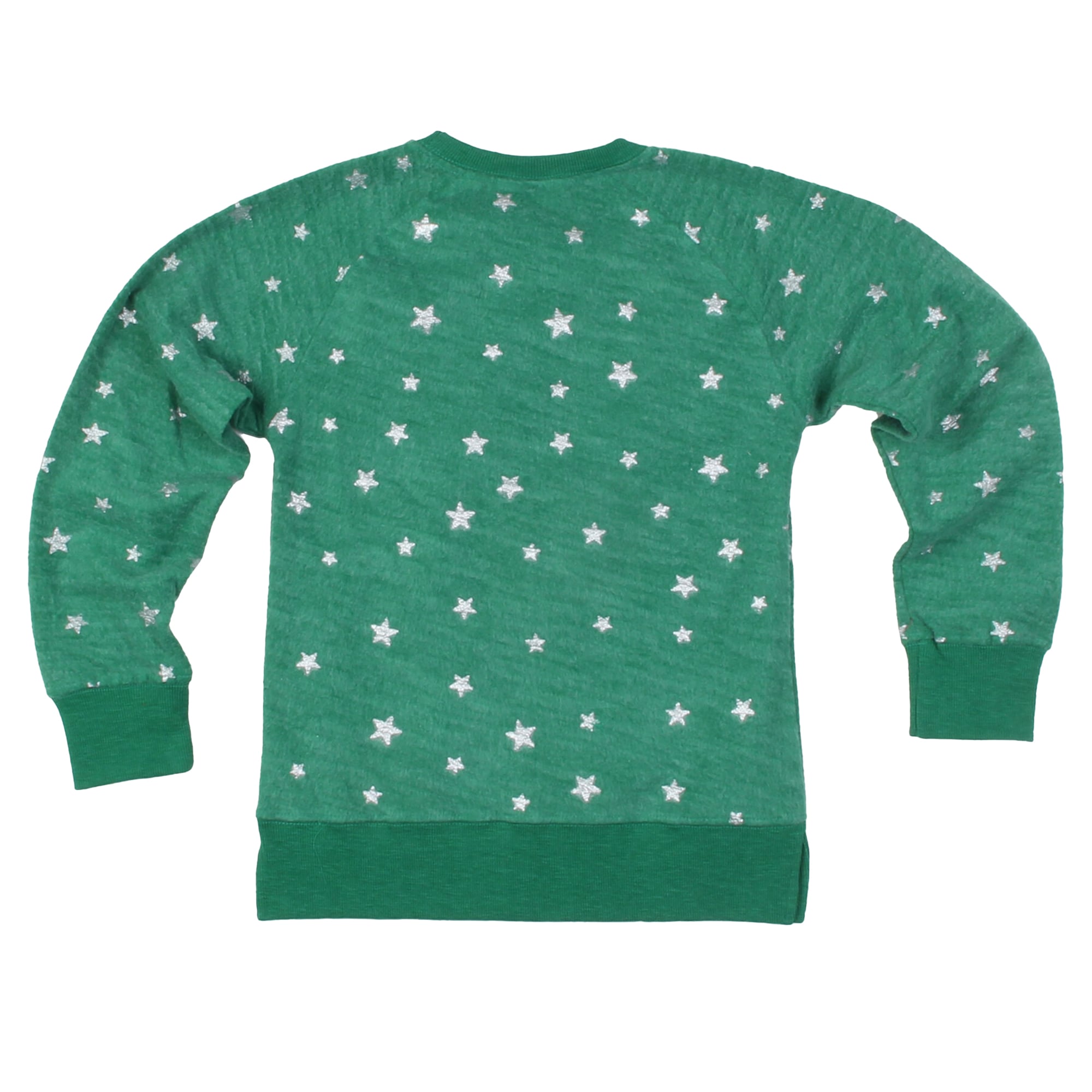 Sweat-shirt en polaire inversée Wes & Willy Green Oregon Ducks pour filles