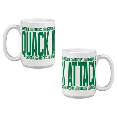 Indigo Falls Oregon Ducks Elevated Mug - Set of 2
