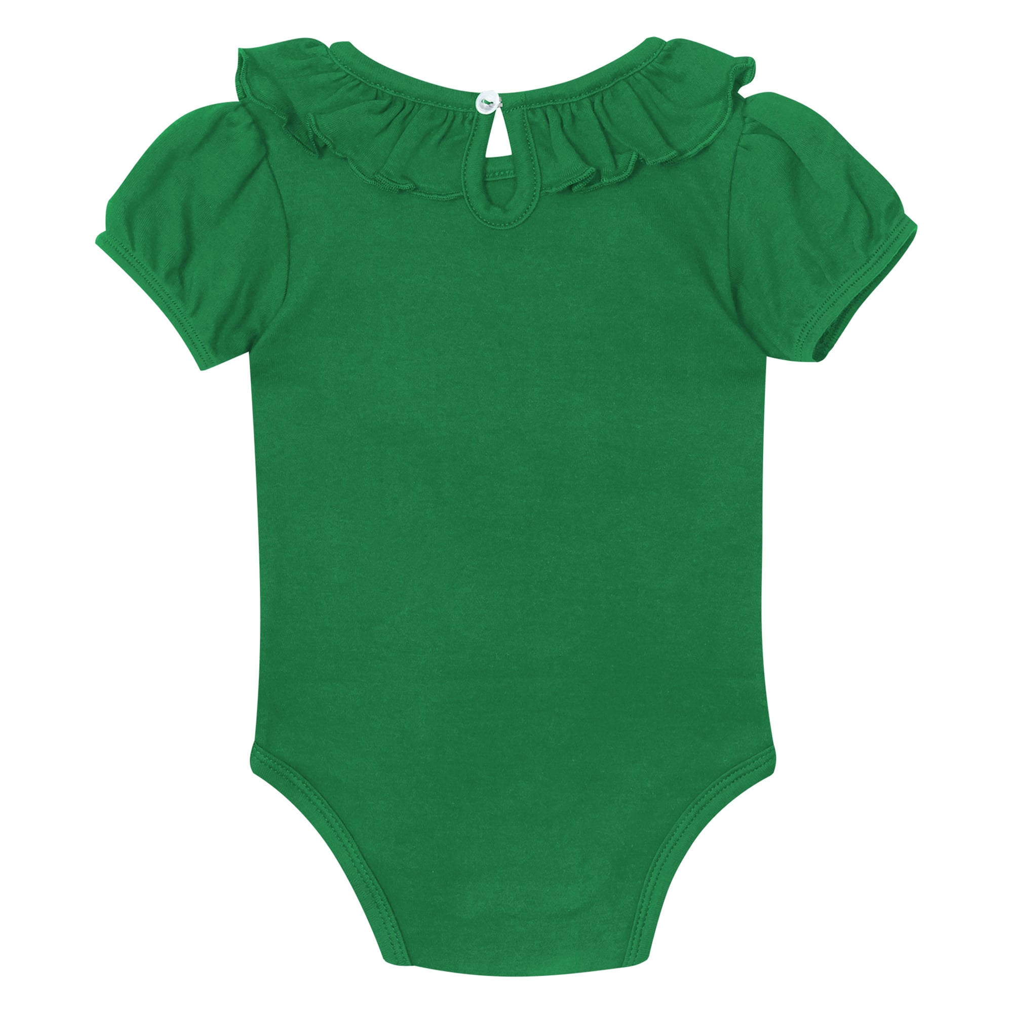 Ensemble de deux bodies à volants pour bébé Outerstuff vert/gris canards l'Oregon