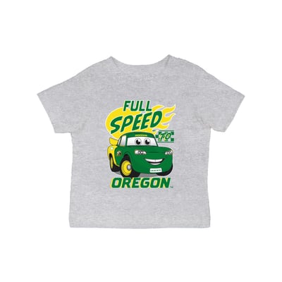 Oregon Ducks Vive La Fete Infant Full Speed T-Shirt - Gray