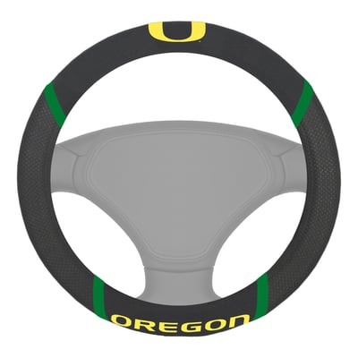 Oregon Ducks Logo Brands Steering Wheel Cover