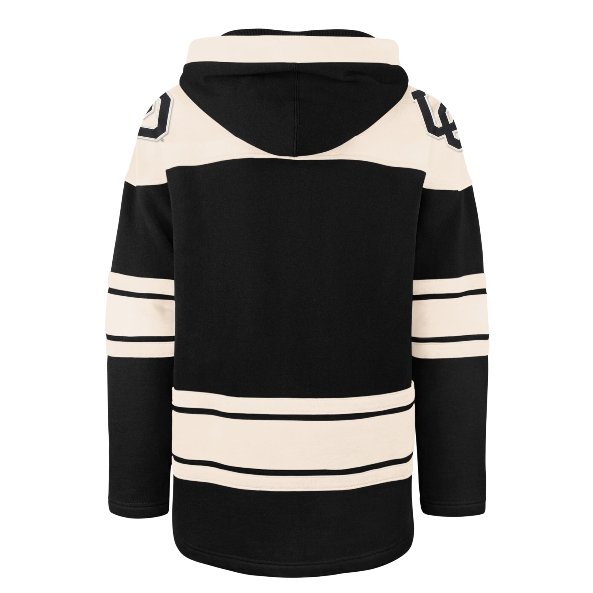 Men's '47 Black Oregon Ducks Superior Lacer Hoodie