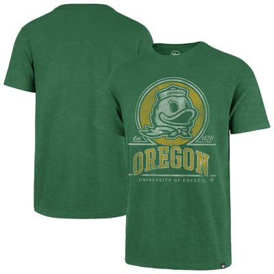  Oregon Ducks '47 Emblem Mark Scrum T-Shirt - Green