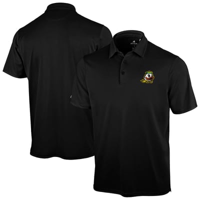 Polo Oregon Ducks Antigua Unshakeable Solid - Noir