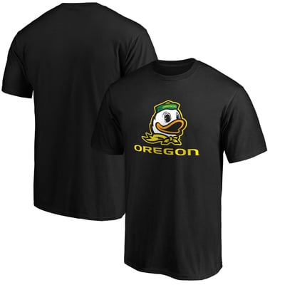 Oregon Ducks Lockup Team T-Shirt - Black