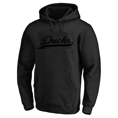  Oregon Ducks Champion Big & Tall Tonal Hoodie - Black