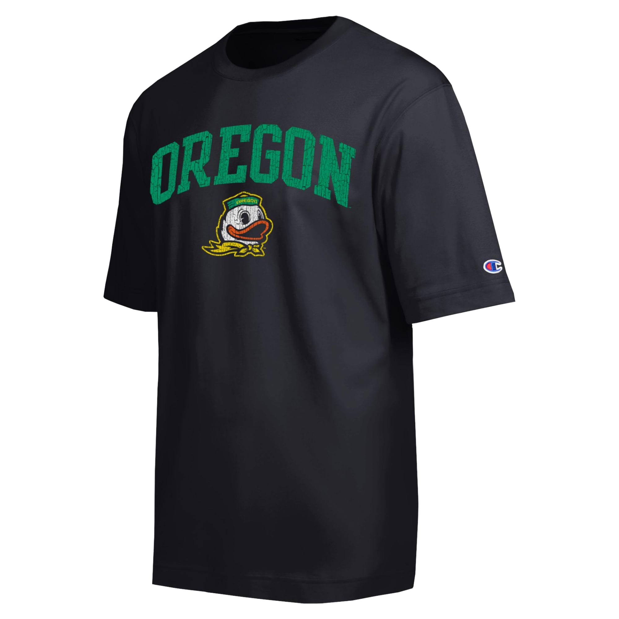 Men's Champion Black Oregon Ducks Scholar All-Star T-Shirt